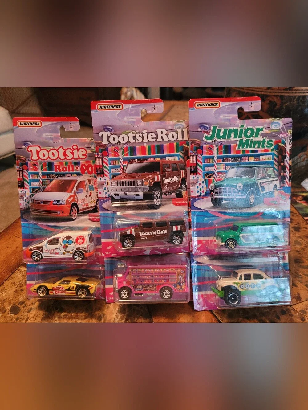 Matchbox Themed Candy Collectible Cars